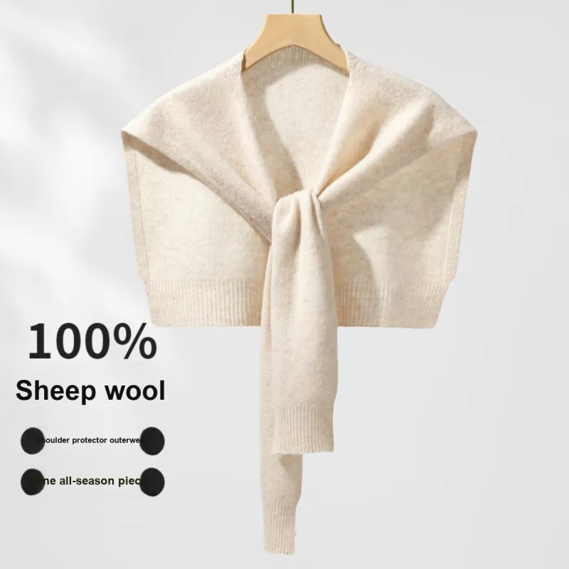 Shanghai Story Sheep Wool Shawls Women's-13
