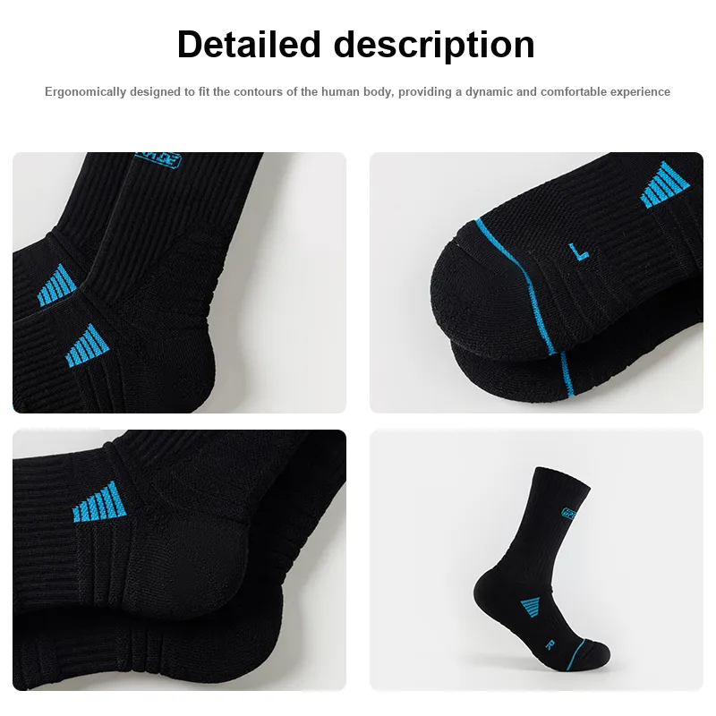 UGUPGRADE Basketball Socks Unisex 2 Pack-4