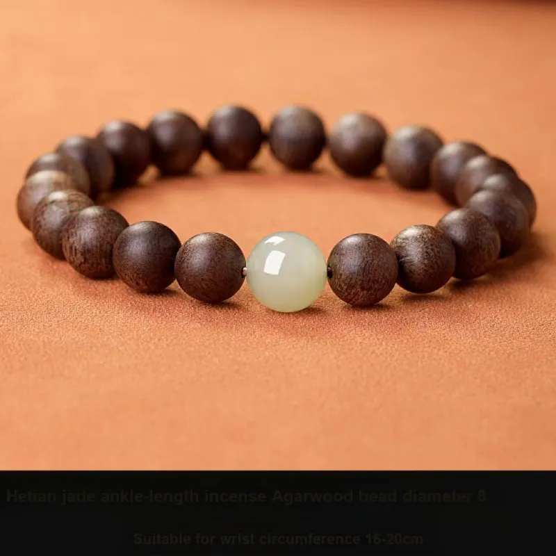 Royal Heaven's Choice Agarwood Beaded Bracelet For Women's Women's-4