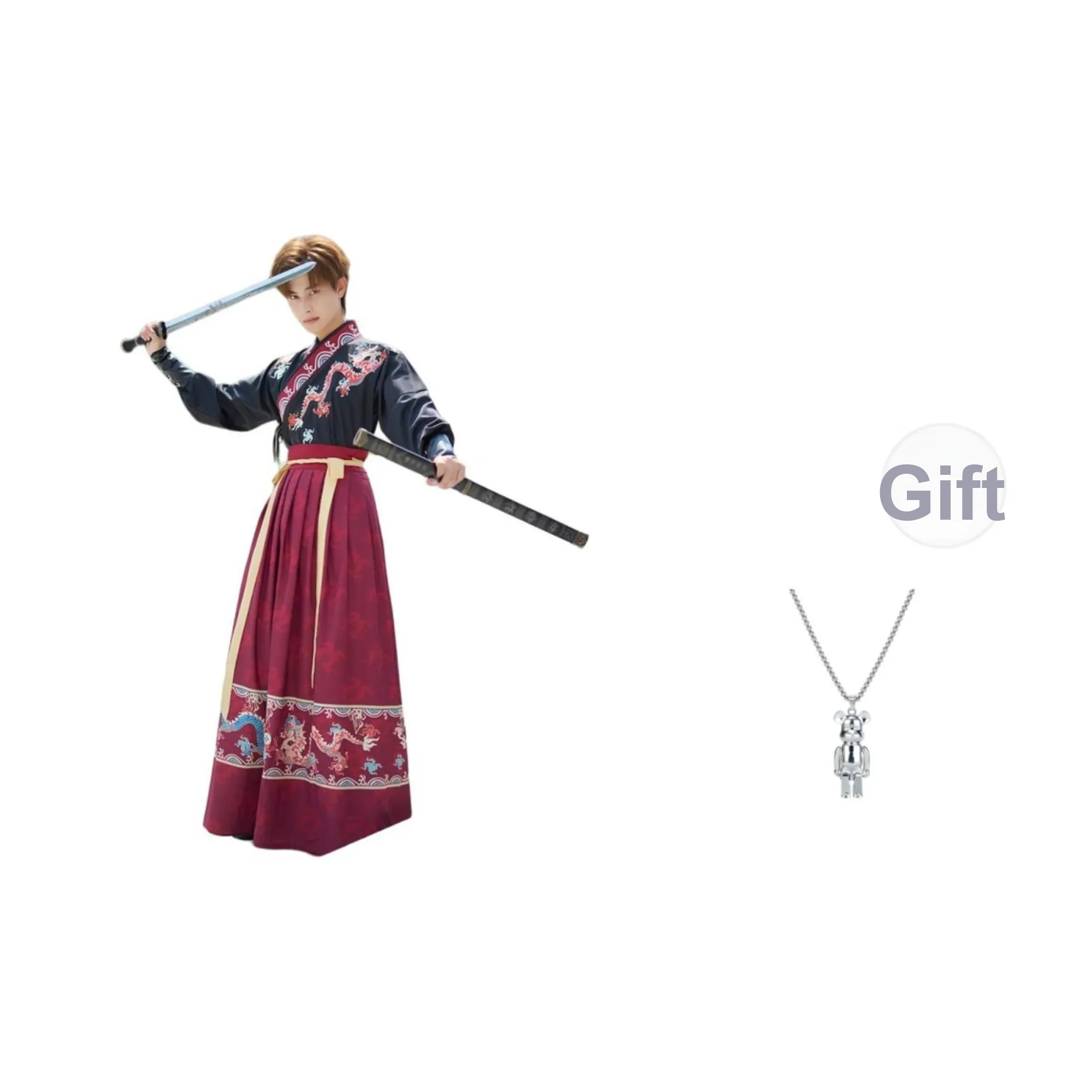 TUCANO Черный Двухкомпонентный Комплект с Бесплатным Браслетом-Шнурком для Мужских Костюмов в Стиле Тан