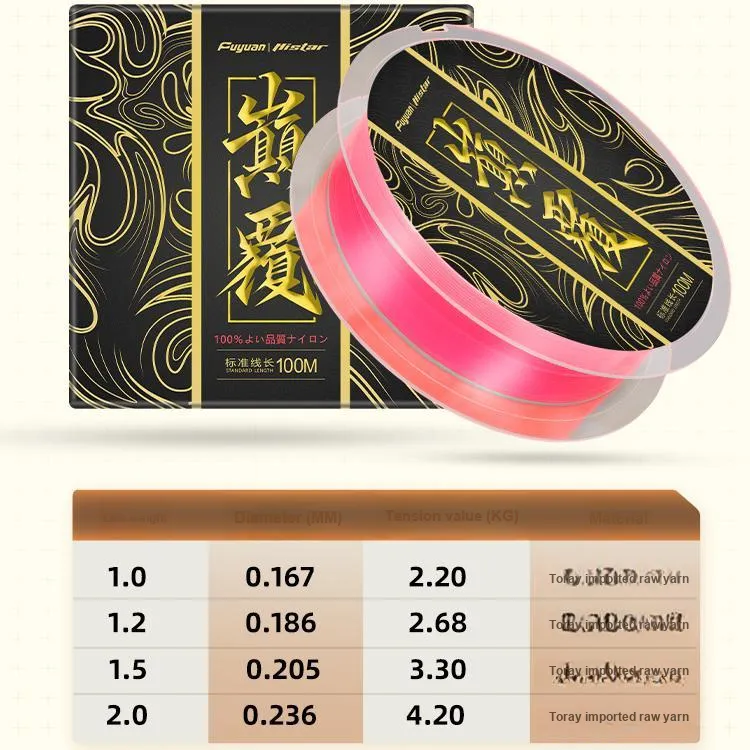 HISTAR Fish Line Main Line China PE 100m-2
