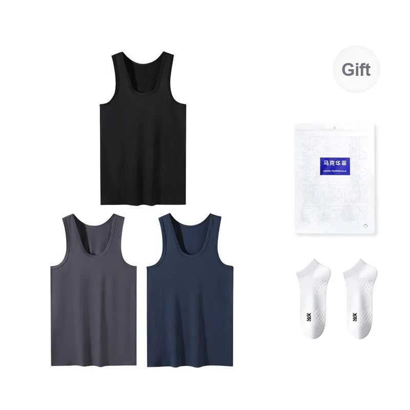 FAIRWHALE Tank Top Men's Combo Set-0