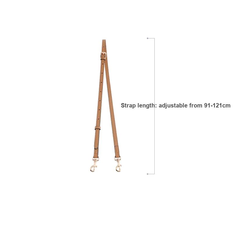 Luxury Care Artisan Workshop Microfiber Leather Crossbody Shoulder Bag Replaceable Chain Strap Women's Milk Tea Beige-1