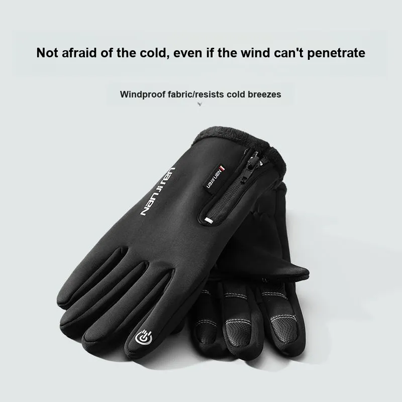 NANJIREN Thickened Gloves Men's-5