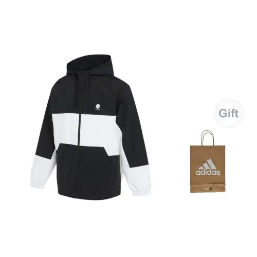 Adidas NEO Jackets Unisex Black/White+Gift Bag