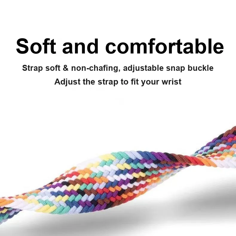 MUZHITIANKONG Xiaomi Compatibility Watch Band 19CM Nylon Material-3