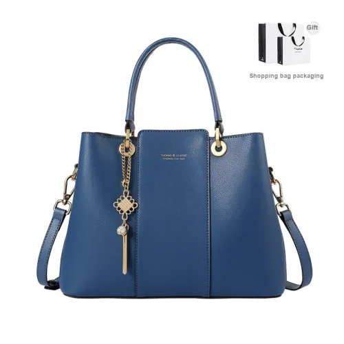 TUCANO Handbags Peacock Blue L7