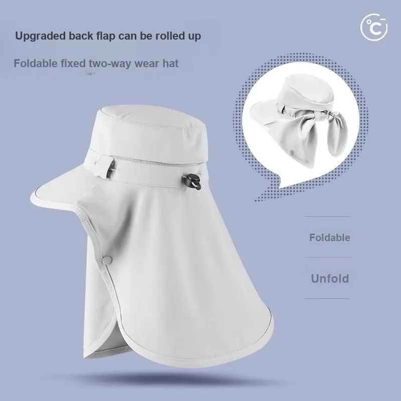 TUCANO Ice Silk Sun Protection Hats Women's-1