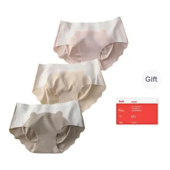MIIOW Underpants Women's Shopping Bag 3 Pack
