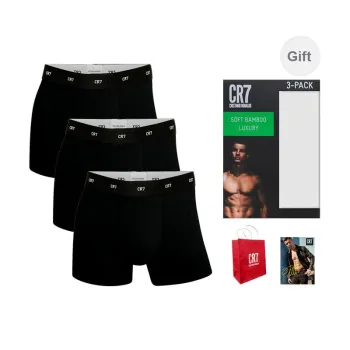 CR7 CRISTIANO RONALDO Underpants Men's 3 Pack Space Black