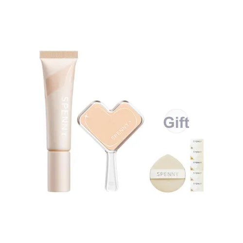 Spenny Длинный Тривожный Тональный Крем 12 мл + Портативный Зеркало для Макияжа Легко Смешивается