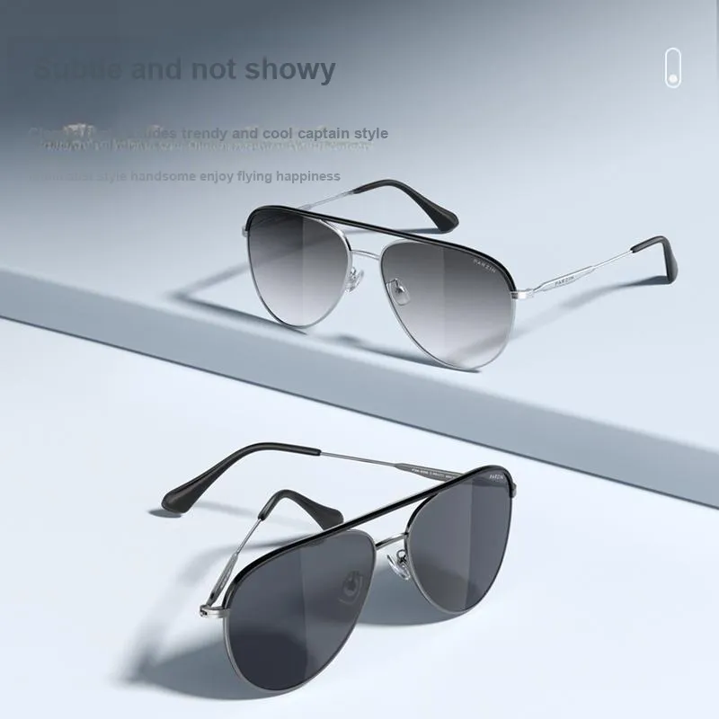 PARZIN Aviator Sunglasses Men's-4