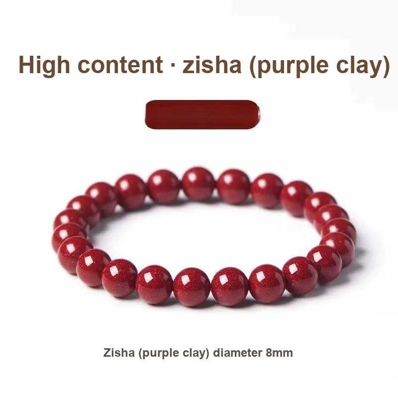 Harf Cinnabar Jade Bracelets Unisex-17
