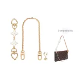 [Adjustable to Underarm]Four-Leaf Clover Extender Chain+Decorative Chain (Includes Gap Clasp)