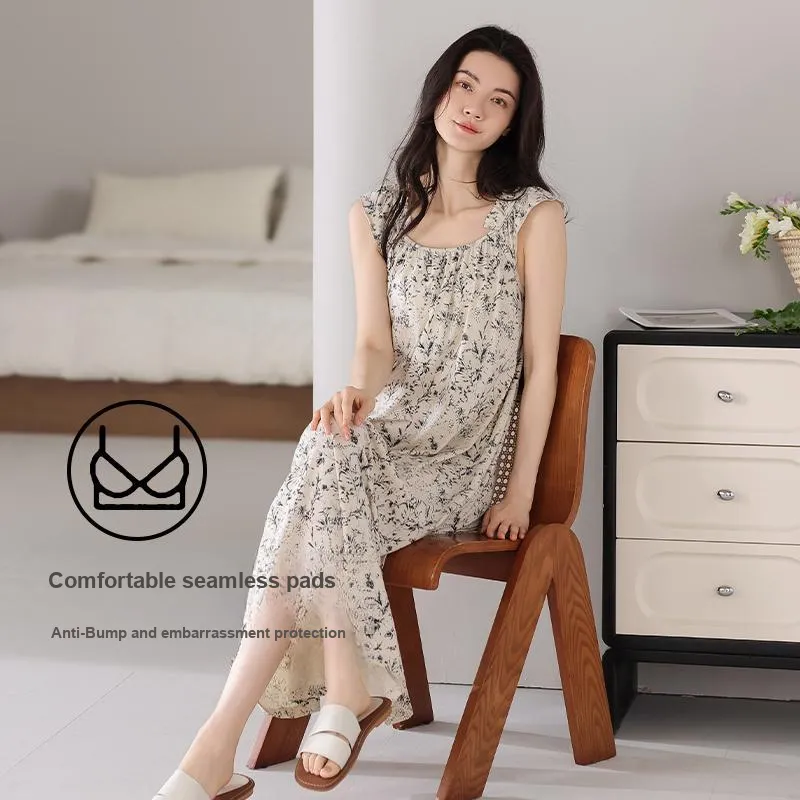 MADALLO Women's Nightgowns-4