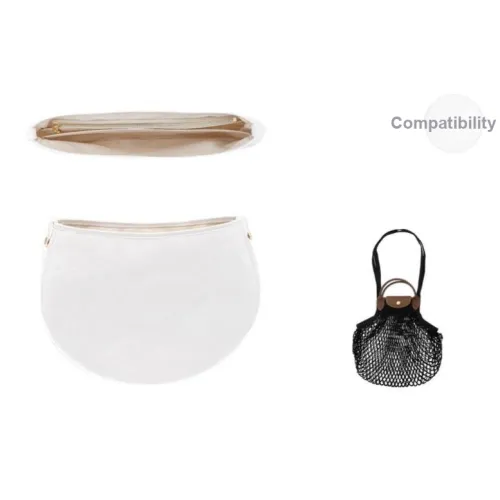 Ingenuity Handmade Бумага DuPont Сумка Ремень Женская Белая Коричневая