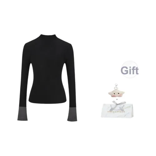 EVPGB Черный и Серый Женский Трикотаж