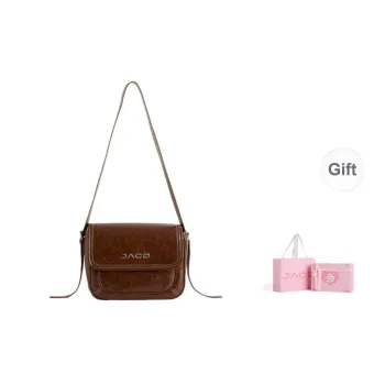 JACD PU Handbag, Shoulder Bag, Crossbody Bag Regular Women's Mumbai Brown/Dark Coffee