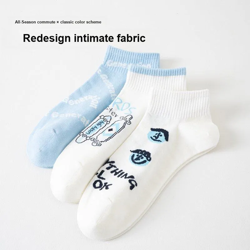 Primeet Ankle Socks Men's 3 Pack-2