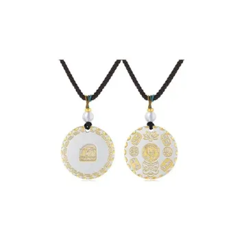 Old Qingyun Silver Building 999 Fine Silver Necklaces Unisex