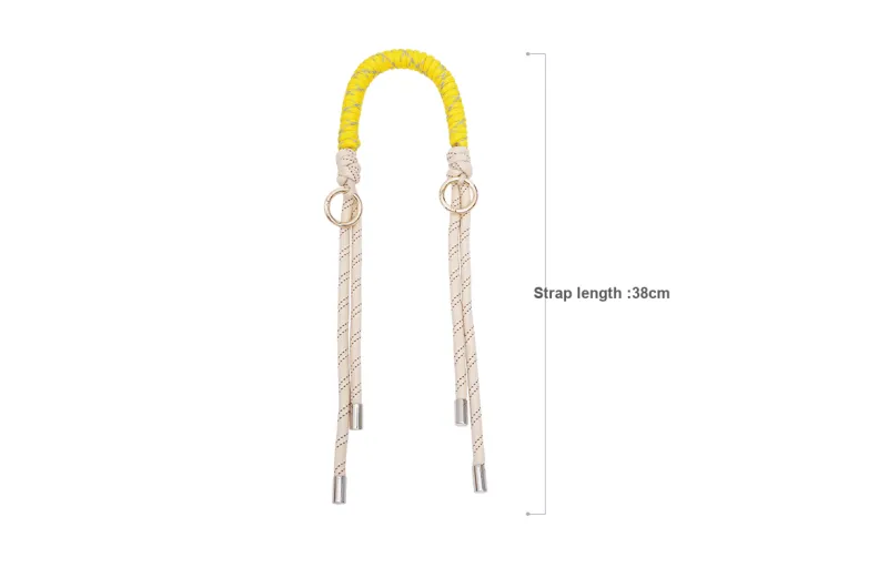 GUYI Mixed Bag Strap Women's Brown-13
