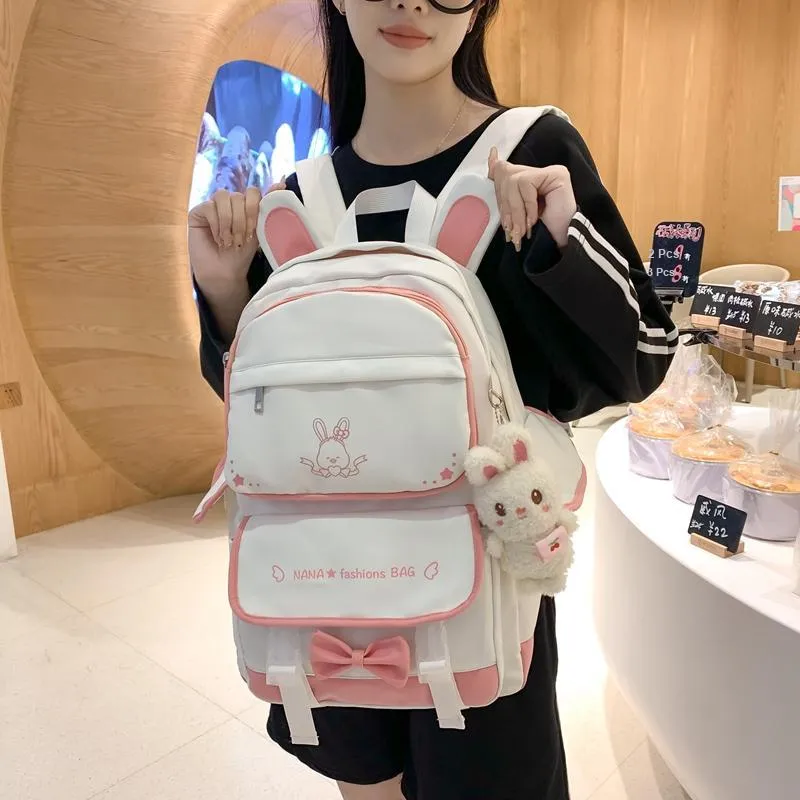 Wolfhorse Nylon Backpack Women's Multicolor-13