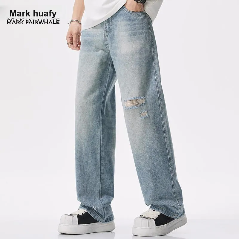 FAIRWHALE Jeans Unisex Sky Blue Color-3