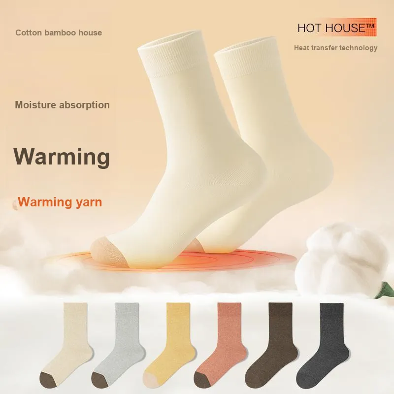 B&C.Room Mid Calf Socks Women's 5 Pack-2