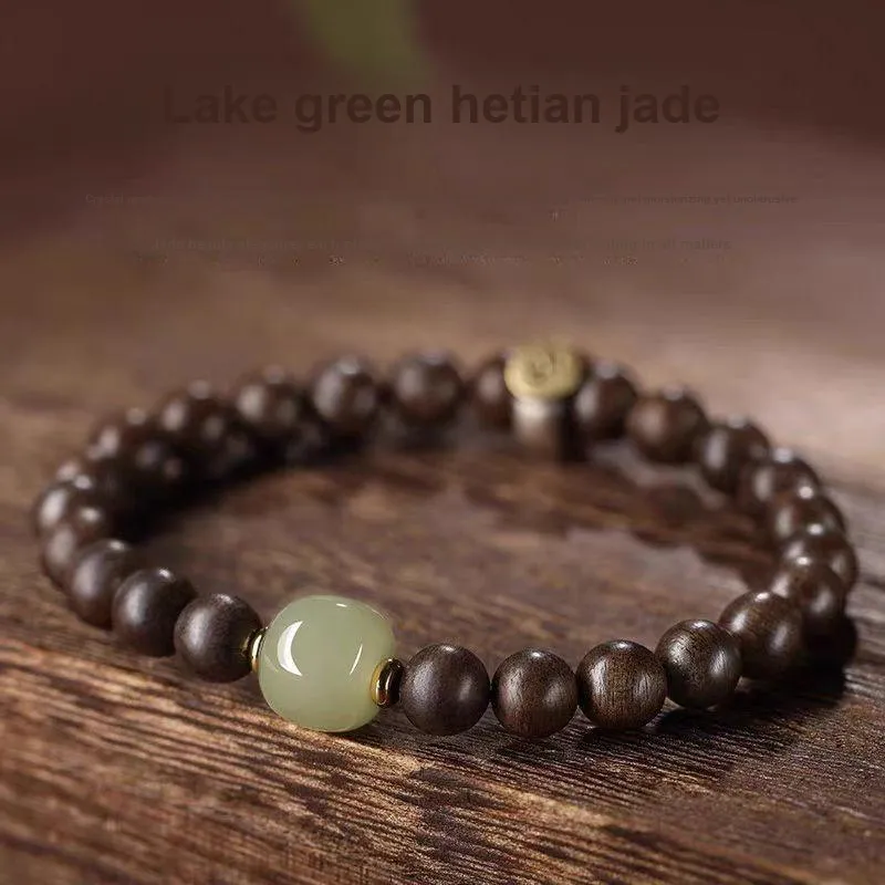 YIZHILIN Fragrance Agarwood Bracelets Unisex-36