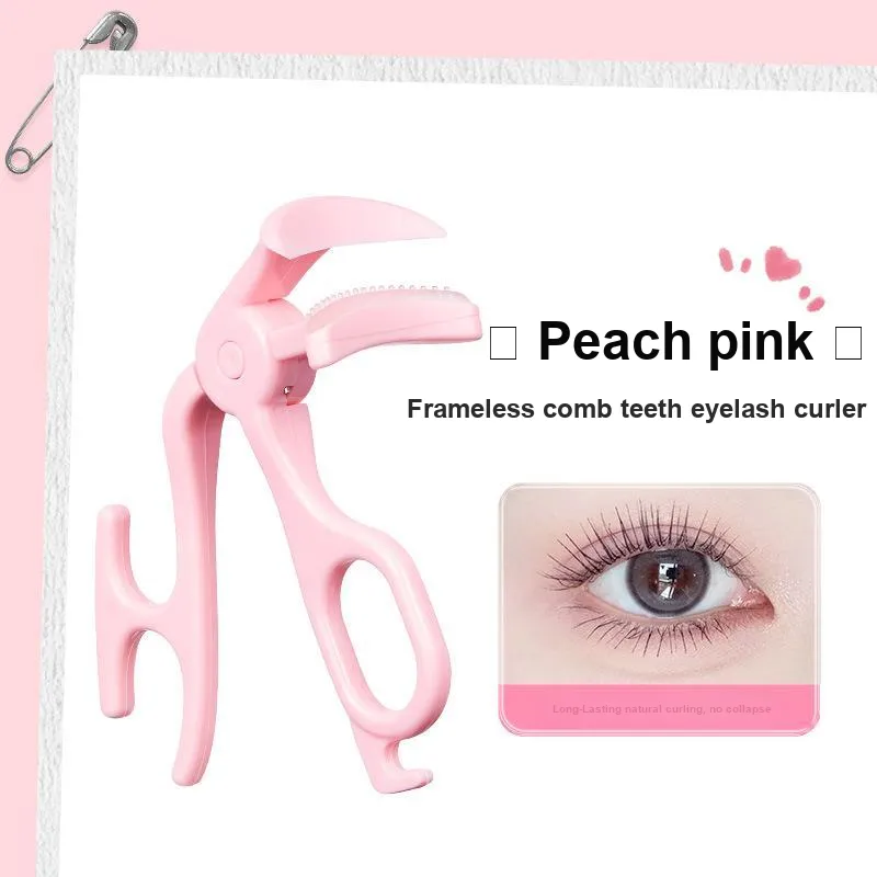 GECOMO Borderless Comb Teeth Eyelash Curlers Curling Shaping Long Lasting-11