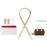 Vegetable Tanned Leather Three-Piece Set[2-Section 1.5cm Shoulder Strap 100-120cm+Abrasion-Resistant Buckle+Waterproof Liner]