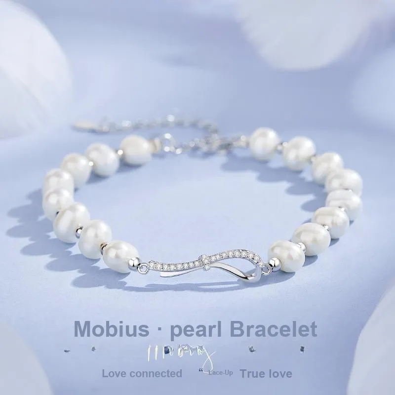 Branded Jewelry Pearl Bracelets Women's-1
