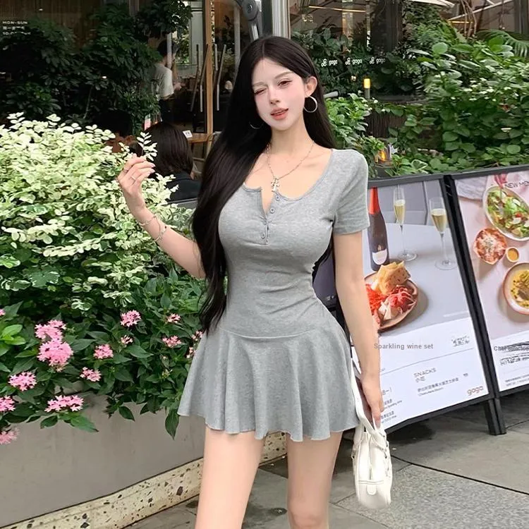 SNZX Two Piece Skirt Sets Women's-4