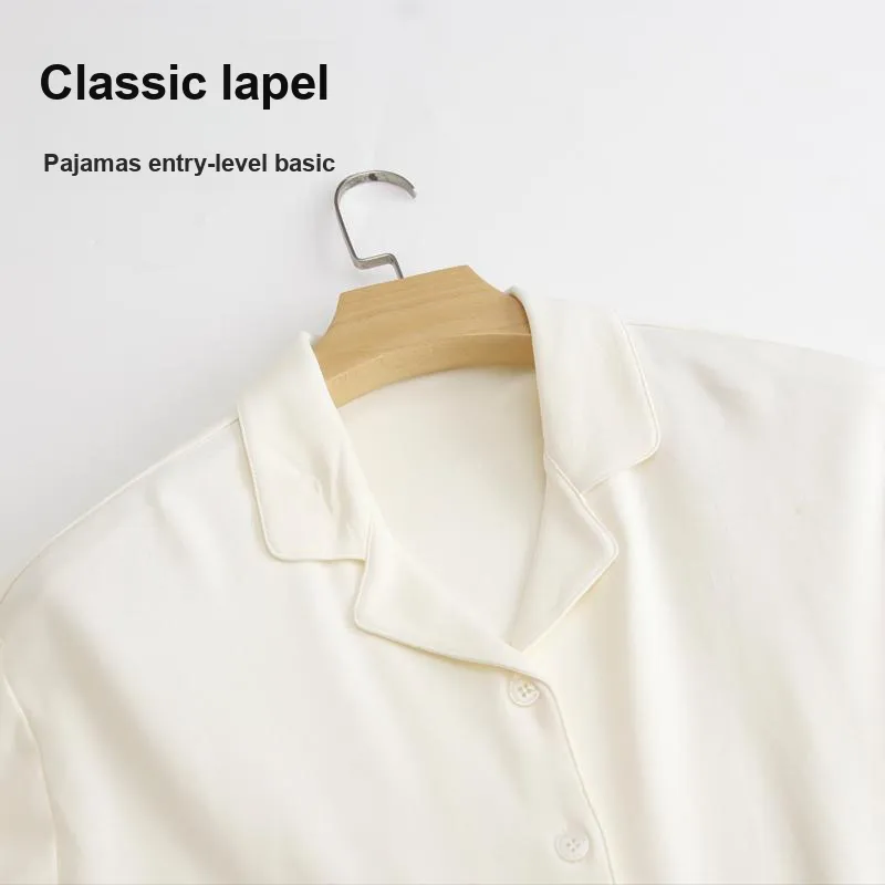 MIIOW Trend Party Series Pajama Set Women's White-1