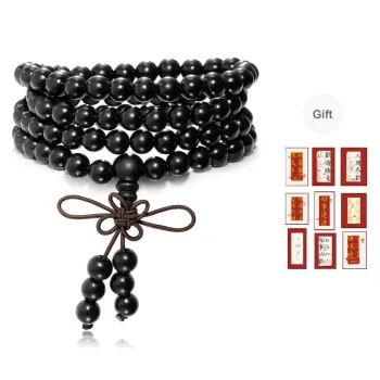 JINGCHENGGOU Sandalwood Wooden Bracelets Unisex