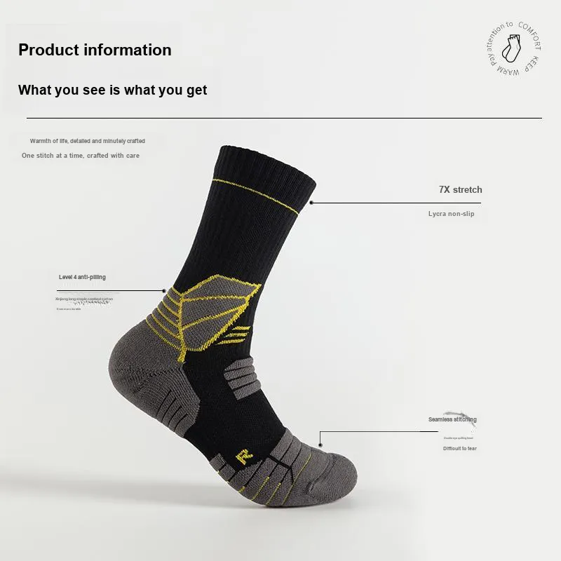 UGUPGRADE Basketball Socks Unisex 2 Pack-4