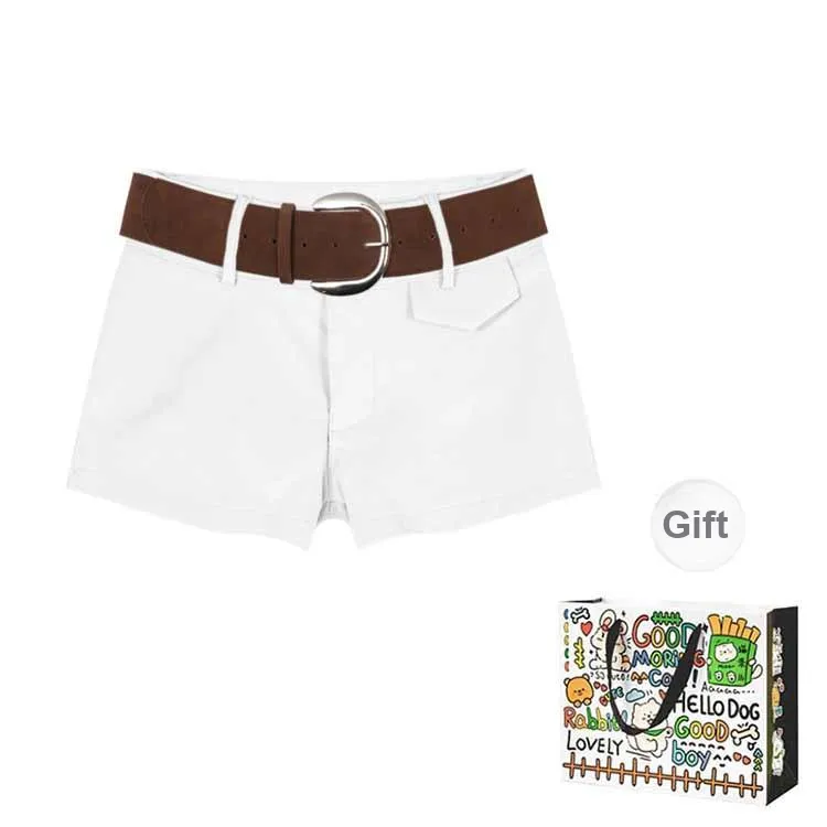 OURUOKE Casual Shorts Women's-9