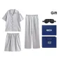 Gray Three-Piece Set-Eye Mask