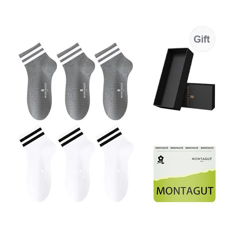 Montagut Mid Calf Socks Women's Box 6 Pack-45