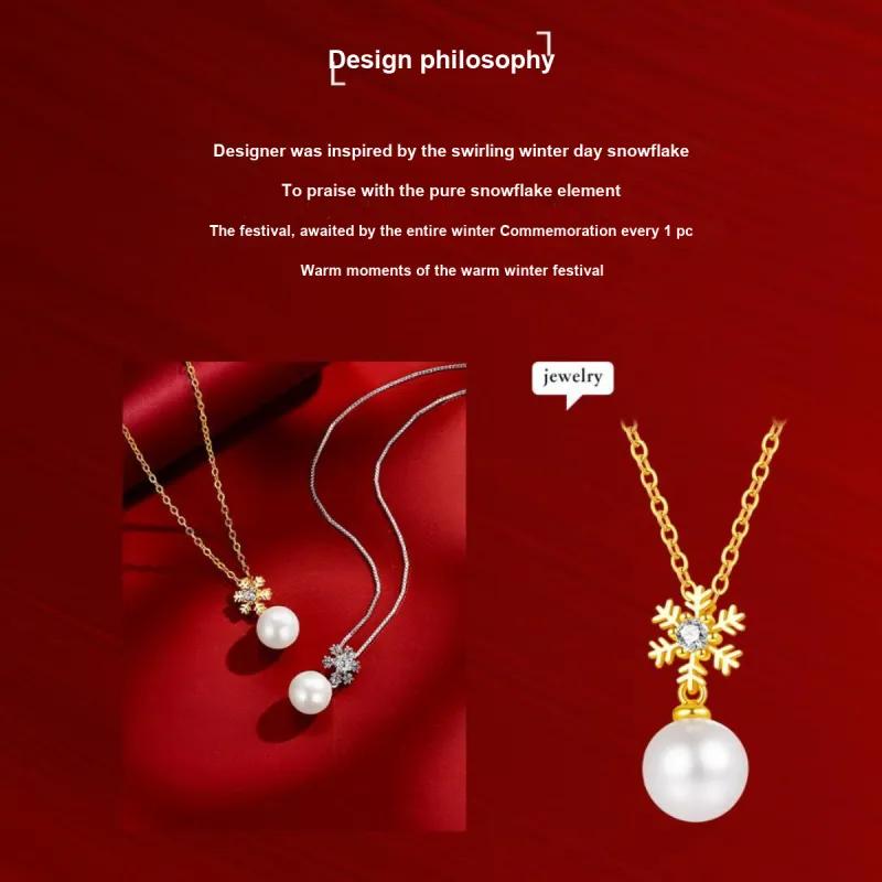 LAOMIAO Pearl Pendants Women's-8