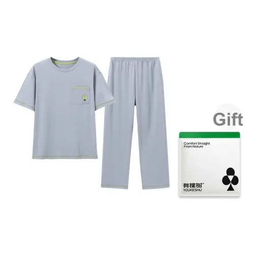 YOUKESHU Мужские пижамные комплекты