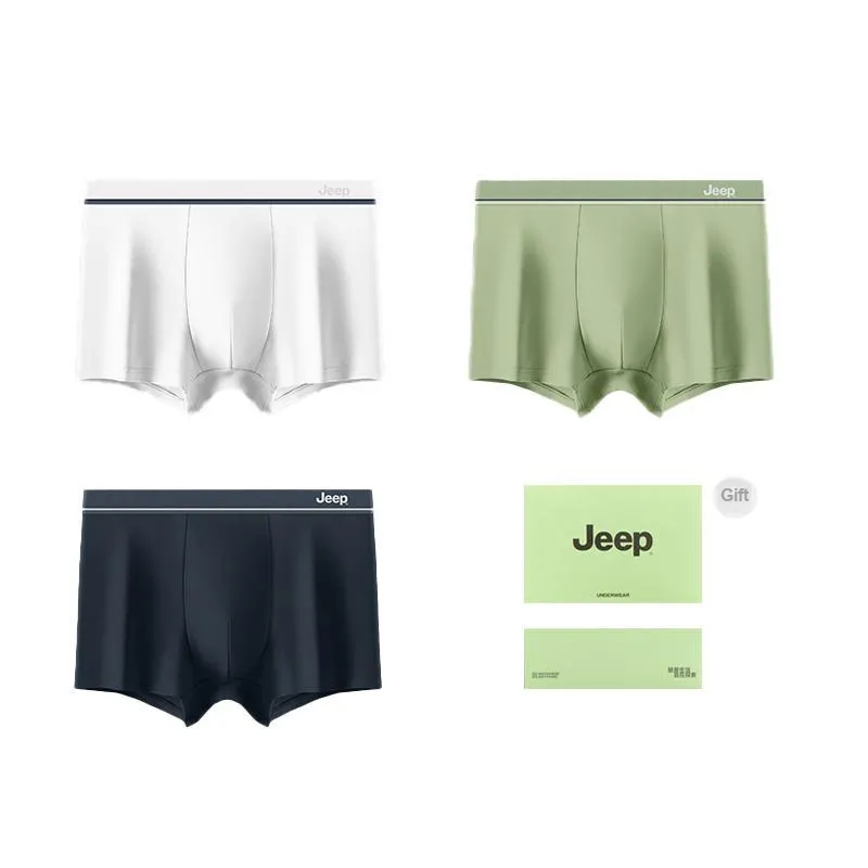 Jeep Underpants Men's 3 Pack Includes Free Box-18
