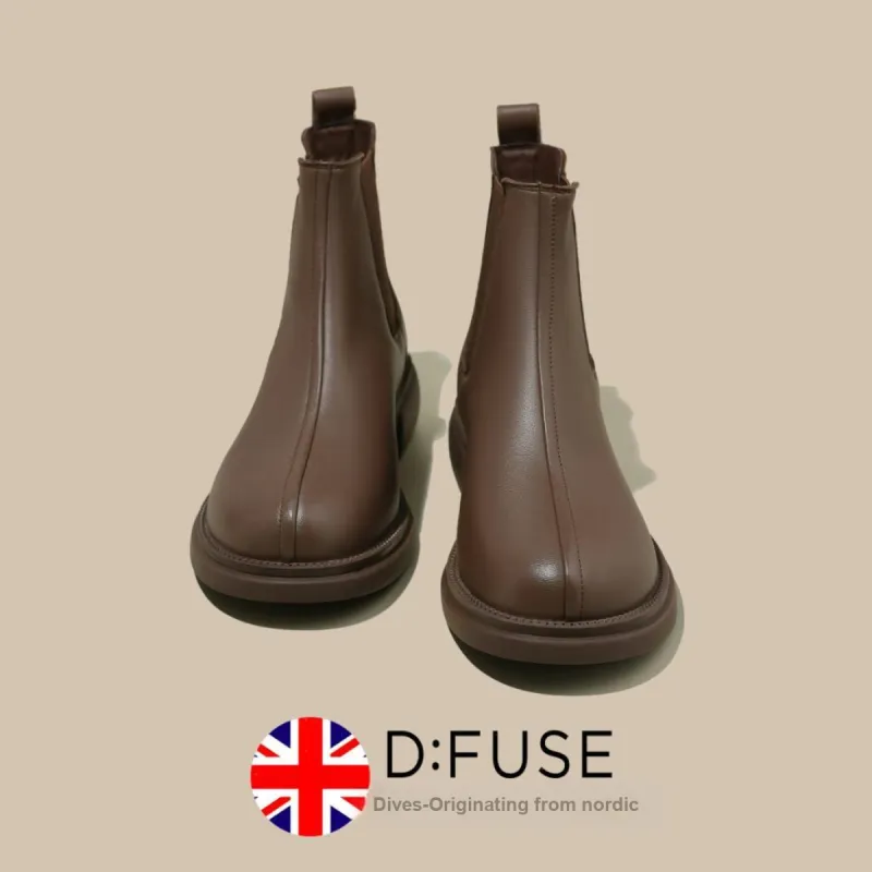 D:FUSE SCANDINAVIA Short Chelsea Boots 3.5cm Women's-5