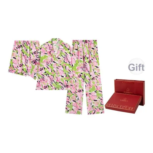 DAFENQIMIMA Пижама Подарочная Коробка Женская