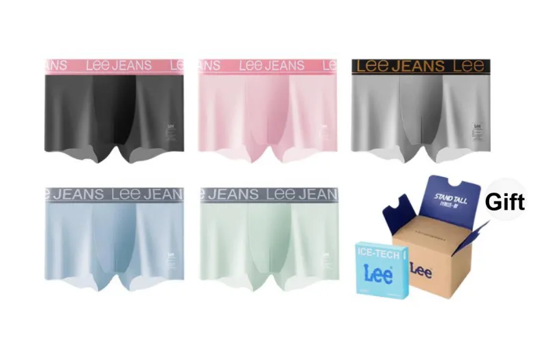 Lee Classic 101 Underpants Men's Box 5 Pack-6