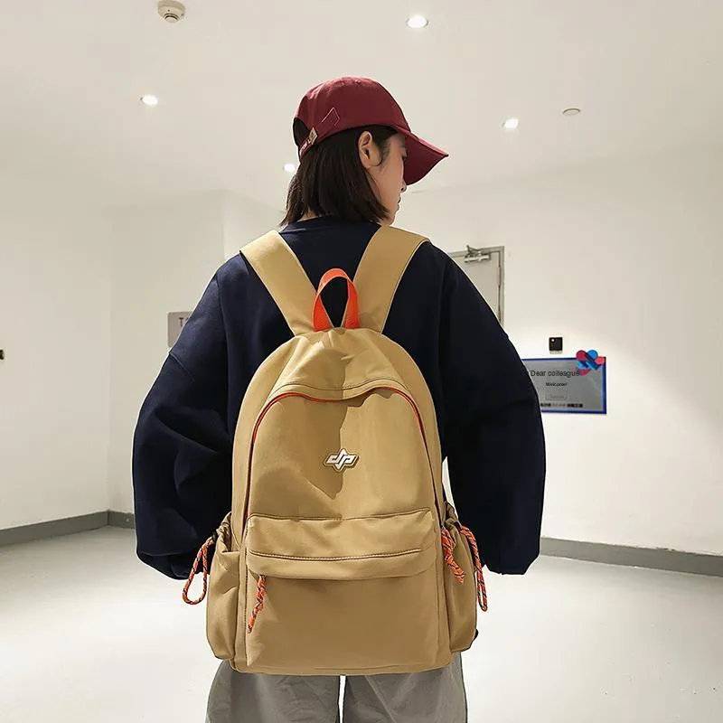 Kewuku Nylon Backpack Unisex Multicolor-14