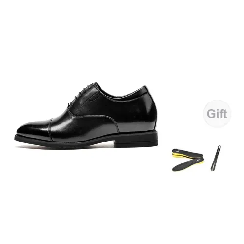 1M8 Dress Shoes Men Low-Top Black