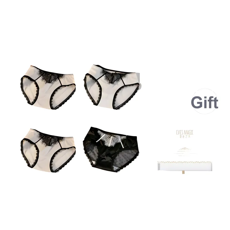 XIA.WA.ZHI.XIU Underpants Women's Box 4 Pack-7