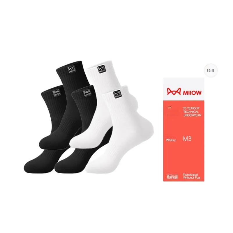 MIIOW Trend Party Series Mid-Calf Socks Men's Box 5-Pack-7