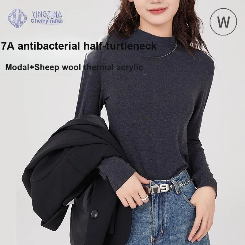 Yingzina Women's Thermal Tops-1